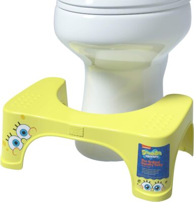 Squatty Potty Spongebob Squarepants Toilet Stool, 7″ Only $22.79