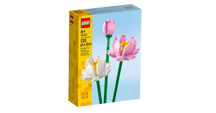 LEGO Lotus Flowers Building Kit 40647 – Just $11.99!