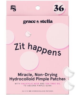 grace & stella Pimple Patches for Face (Round, 36 Count) Only $4.95