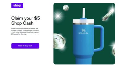Saturday Freebies – Free $5 Shopify Shop Cash Credit